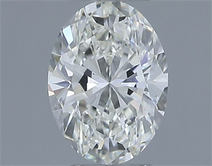 Picture of Natural Diamond 0.60 Carats, Oval with  Cut, H Color, VS1 Clarity and Certified by IGI
