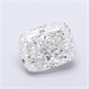 Picture of Lab Grown Diamond 4.07 Carats, CUSHION MODIFIED with  Cut, E Color, VS1 Clarity and Certified by IGI