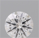 Natural Diamond 0.40 Carats, Round with Very Good Cut, D Color, SI1 Clarity and Certified by GIA