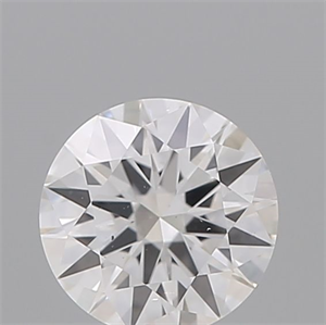 Picture of Natural Diamond 0.40 Carats, Round with Very Good Cut, D Color, SI1 Clarity and Certified by GIA