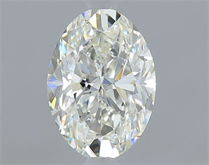 Picture of Natural Diamond 0.50 Carats, Oval with  Cut, I Color, SI1 Clarity and Certified by GIA