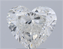Diamante Natural 3.01 quilates, Corazón , Color G, claridad SI2 y certificado HRD