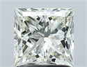 Diamante Natural 1.50 quilates, Princesa , Color K, claridad IF y certificado IGI