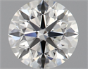Diamante Natural 0.72 quilates, Redondo , Color F, claridad IF y certificado IGI