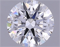 Lab Grown Diamond 1.19 Carats, Round with Ideal Cut, E Color, VVS2 Clarity and Certified by IGI