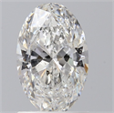 Diamante Natural 1.00 quilates, Ovalado , Color F, claridad SI2 y certificado GIA
