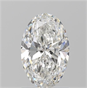 Natural Diamond 1.20 Carats, Oval with  Cut, F Color, SI1 Clarity and Certified by GIA