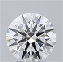 Del inventario de diamantes de laboratorio, 2.79 quilates, Redondo , Color F, claridad VS1 y certificado IGI