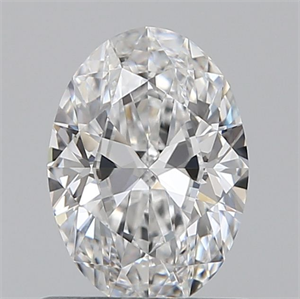 Picture of Natural Diamond 0.70 Carats, Oval with  Cut, E Color, VVS2 Clarity and Certified by GIA