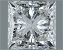 Natural Diamond 0.81 Carats, Princess with  Cut, F Color, VS2 Clarity and Certified by GIA