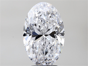 Picture of Natural Diamond 4.03 Carats, Oval with  Cut, D Color, VVS1 Clarity and Certified by GIA