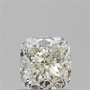 Picture of Natural Diamond 0.90 Carats, Cushion with  Cut, L Color, VVS2 Clarity and Certified by GIA
