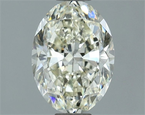 Picture of Natural Diamond 1.30 Carats, Oval with  Cut, J Color, VS1 Clarity and Certified by IGI