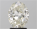 Natural Diamond 2.01 Carats, Oval with  Cut, J Color, SI1 Clarity and Certified by GIA