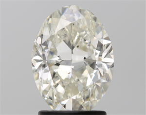 Picture of Natural Diamond 2.01 Carats, Oval with  Cut, J Color, SI1 Clarity and Certified by GIA