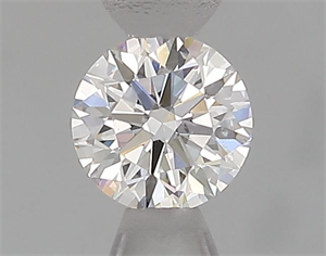 Foto Diamante Natural 0.50 quilates, Redondo , Color D, claridad SI2 y certificado GIA de