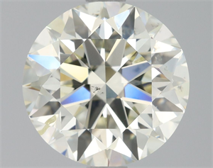 Picture of Natural Diamond 1.80 Carats, Round with Excellent Cut, K Color, SI2 Clarity and Certified by HRD