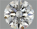 Diamante Natural 0.42 quilates, Redondo , Color F, claridad VVS2 y certificado GIA