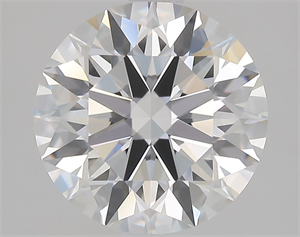 Picture of Natural Diamond 2.06 Carats, Round with Excellent Cut, E Color, VVS2 Clarity and Certified by GIA