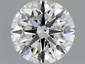 Picture of Natural Diamond 1.01 Carats, Round with Excellent Cut, F Color, SI2 Clarity and Certified by GIA