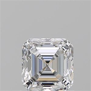 Foto Diamante Natural 1.02 quilates, Asscher , Color E, claridad SI1 y certificado GIA de