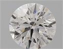 Natural Diamond 0.70 Carats, Round with Excellent Cut, G Color, SI1 Clarity and Certified by GIA