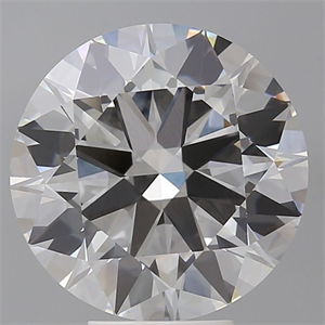 Picture of Lab Grown Diamond 6.52 Carats, Round with Ideal Cut, F Color, VVS2 Clarity and Certified by IGI