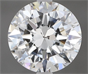 Natural Diamond 1.00 Carats, Round with Excellent Cut, F Color, SI2 Clarity and Certified by GIA