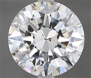 Picture of Natural Diamond 1.00 Carats, Round with Excellent Cut, F Color, SI2 Clarity and Certified by GIA