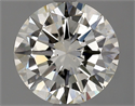 Diamante Natural 1.67 quilates, Redondo , Color H, claridad VS2 y certificado HRD