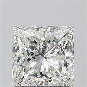 Foto Diamante Natural 1.00 quilates, Princesa , Color H, claridad VS2 y certificado GIA de