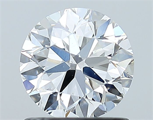 Foto Diamante Natural 1.02 quilates, Redondo , Color E, claridad SI1 y certificado GIA de
