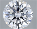Del inventario de diamantes de laboratorio, 2.02 quilates, Redondo , Color D, claridad VVS2 y certificado GIA