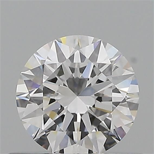 Foto Diamante Natural 0.50 quilates, Redondo , Color D, claridad IF y certificado GIA de