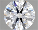 Del inventario de diamantes de laboratorio, 1.53 quilates, Redondo , Color D, claridad VVS2 y certificado IGI