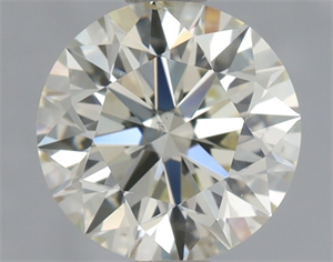 Picture of Natural Diamond 0.93 Carats, Round with Excellent Cut, L Color, VS2 Clarity and Certified by IGI
