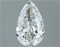 Diamante Natural 1.23 quilates, De pera , Color H, claridad SI2 y certificado GIA
