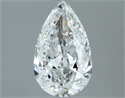Diamante Natural 1.23 quilates, De pera , Color H, claridad SI2 y certificado GIA
