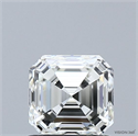 Natural Diamond 1.01 Carats, Asscher with  Cut, K Color, VVS2 Clarity and Certified by GIA