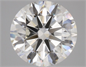 Diamante Natural 5.01 quilates, Redondo , Color G, claridad SI1 y certificado GIA