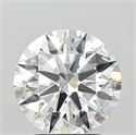 Del inventario de diamantes de laboratorio, 3.10 quilates, Redondo , Color E, claridad VVS1 y certificado IGI