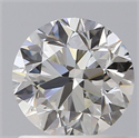 Natural Diamond 0.90 Carats, Round with Very Good Cut, I Color, VS1 Clarity and Certified by GIA