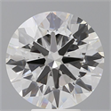Lab Grown Diamond 6.06 Carats, Round with Ideal Cut, F Color, VVS2 Clarity and Certified by IGI