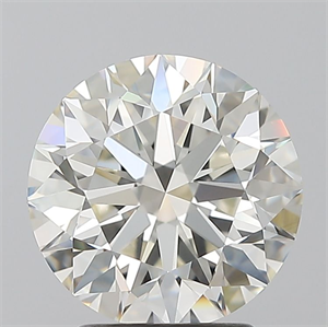 Picture of Natural Diamond 2.56 Carats, Round with Excellent Cut, I Color, VVS1 Clarity and Certified by GIA