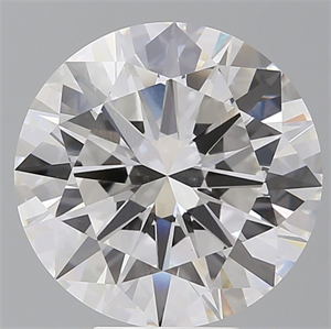 Picture of Lab Grown Diamond 7.00 Carats, Round with Excellent Cut, E Color, VVS2 Clarity and Certified by IGI