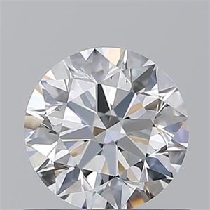 Picture of Natural Diamond 0.70 Carats, Round with Very Good Cut, F Color, VS2 Clarity and Certified by GIA