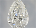 Natural Diamond 0.40 Carats, Pear with  Cut, G Color, VS2 Clarity and Certified by IGI