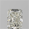 Natural Diamond 0.90 Carats, Radiant with  Cut, J Color, VS1 Clarity and Certified by GIA