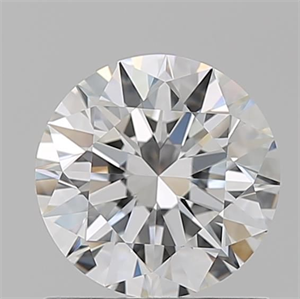 Foto Diamante Natural 1.01 quilates, Redondo , Color F, claridad IF y certificado GIA de