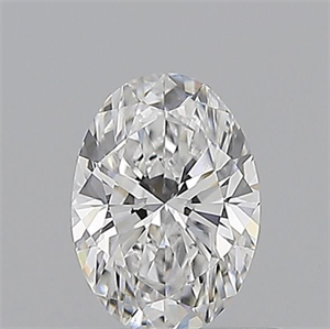 Picture of Natural Diamond 0.53 Carats, Oval with  Cut, E Color, VS2 Clarity and Certified by GIA